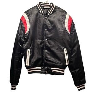 MNML Teddy Varsity Bomber Jacket Men’s Size XL -NWT- New With Tags